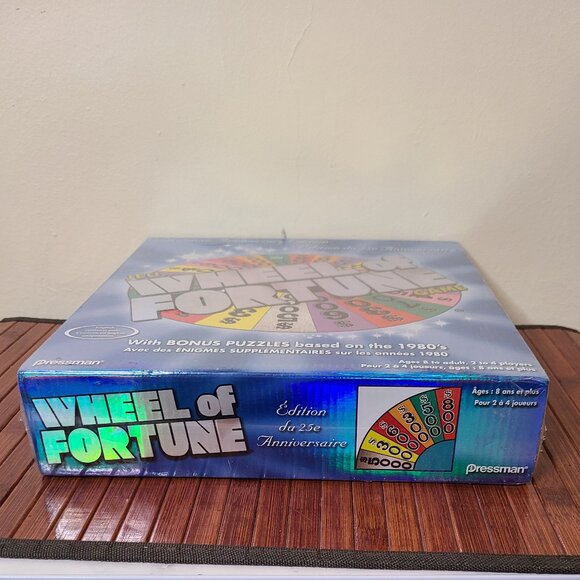 25th Silver Anniversary Edition Wheel of Fortune - Picture 6 of 8
